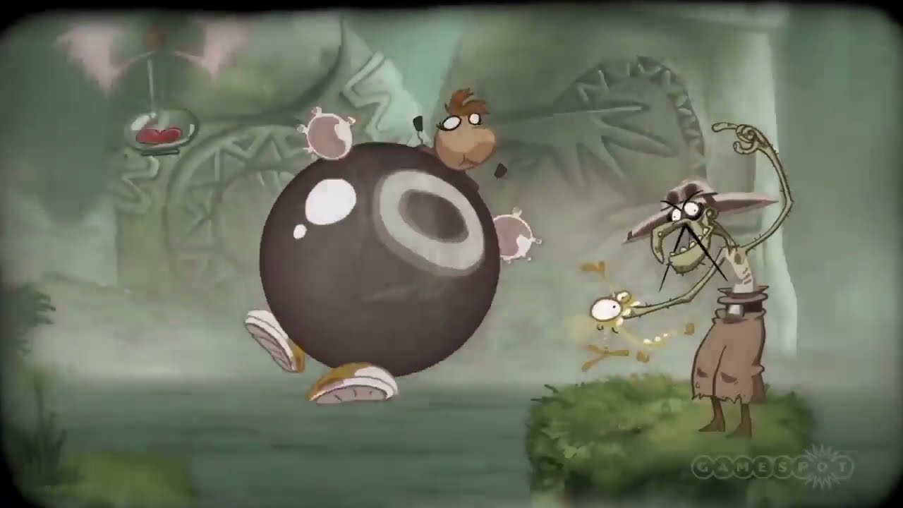 Video till Rayman Origins och tio sätt att dö på