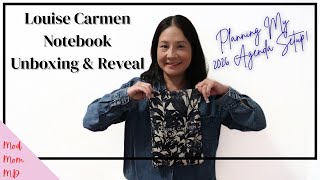 New Louise Carmen Notebook Cover Unboxing & Reveal | Honoré | 2026 Planner | modmom md