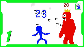 Stick War: Hero Tower Defense - Gameplay Walkthrough Part 1 - Level 1-14 (Android, iOS)