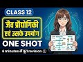 Class 12 Biology Chapter 10 CUET Hindi Medium | Biotechnology and its Applications | Up Board