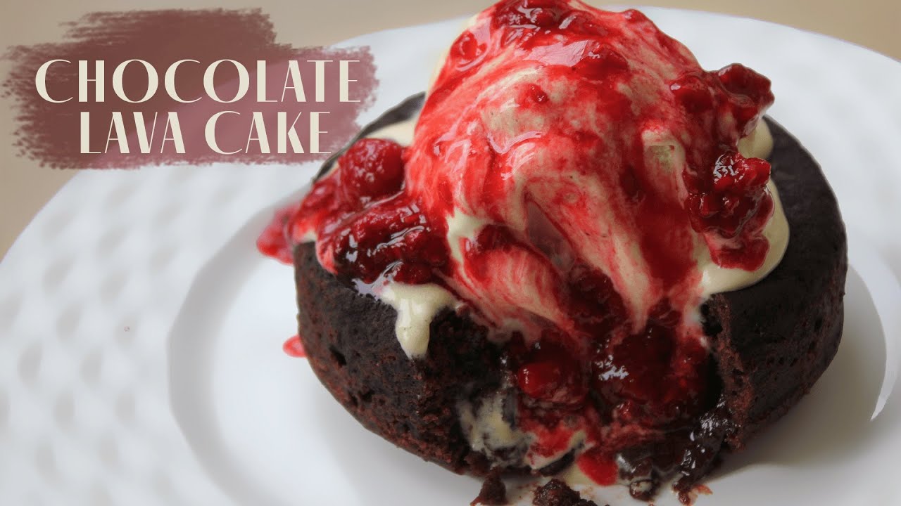 Chocolate Lava Cake | Fondant czekoladowy | Czekoladowa Lawa | Czekoladowy deser bez miksera