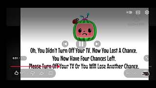 Cocomelon anti piracy screen
