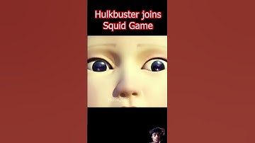 Hulk joins squid game #shortvideo #shorts