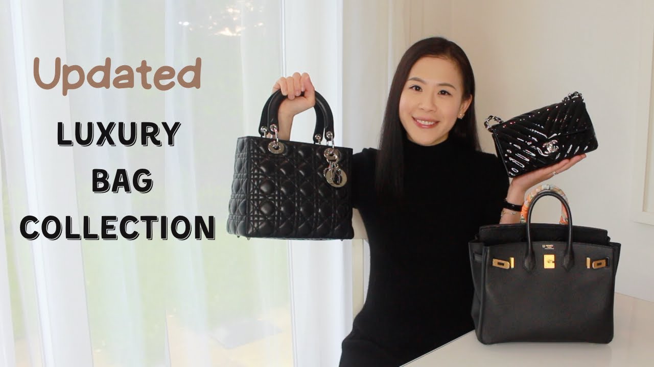 My Entire Luxury Handbag Collection | Classic Hermes Birkin, Investment ...