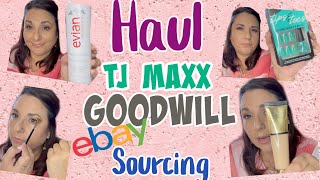 Haul Time | TJ Maxx &amp; Goodwill eBay Sourcing | Clothing, Skincare, Nails, Toys, Brushes &amp; Makeup 🛍️