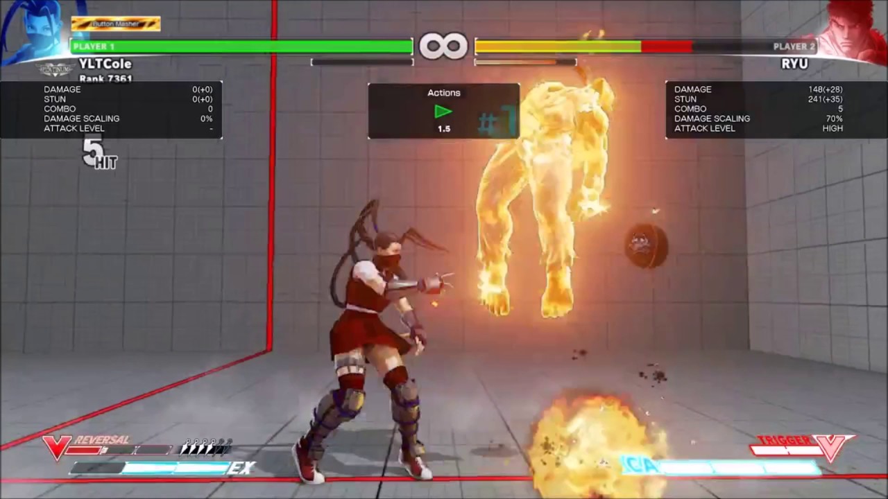 Ibuki Anti Air st.HK Sequence