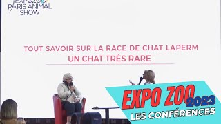 Tout savoir sur le chat Laperm (Conférence)  Expozoo 2023