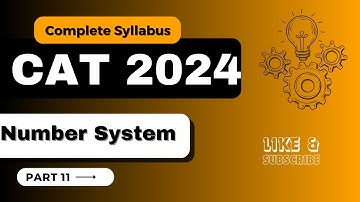 CAT | Number System | Factors and Multiples || Part 11 || Value For Time | Kamal Kumar
