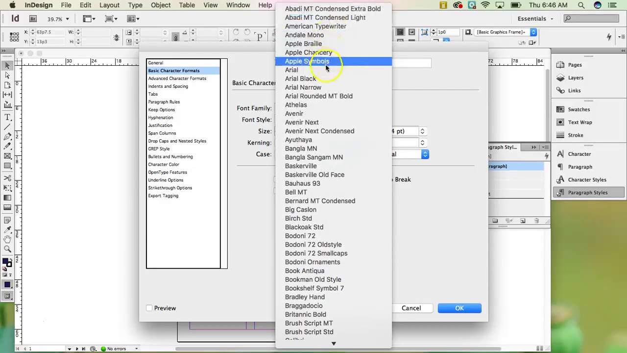 Video 3 of 5 Setting Up InDesign - YouTube