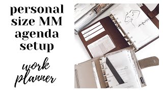 MM AGENDA SETUP | Personal Size Work Planner screenshot 4