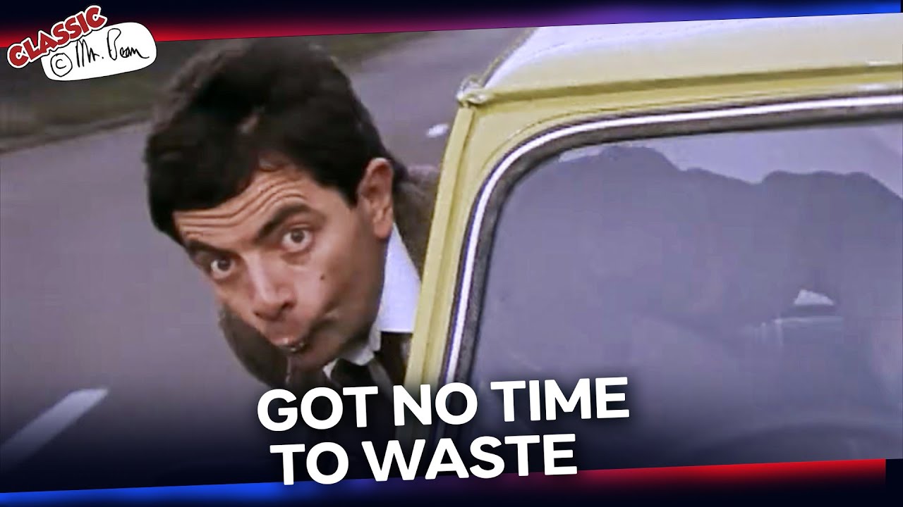 MR BEAN TRYING TO MAKE IT IN TIME! | Classic Mr Bean