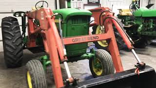 John Deere 4020 loader Great Bend M60
