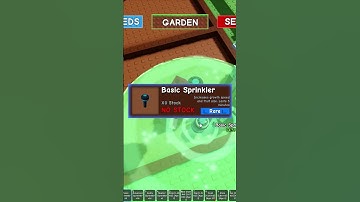 How To Do The Sprinkler Method Glitch In Grow A Garden  #growagarden #roblox #robloxfyp #shorts