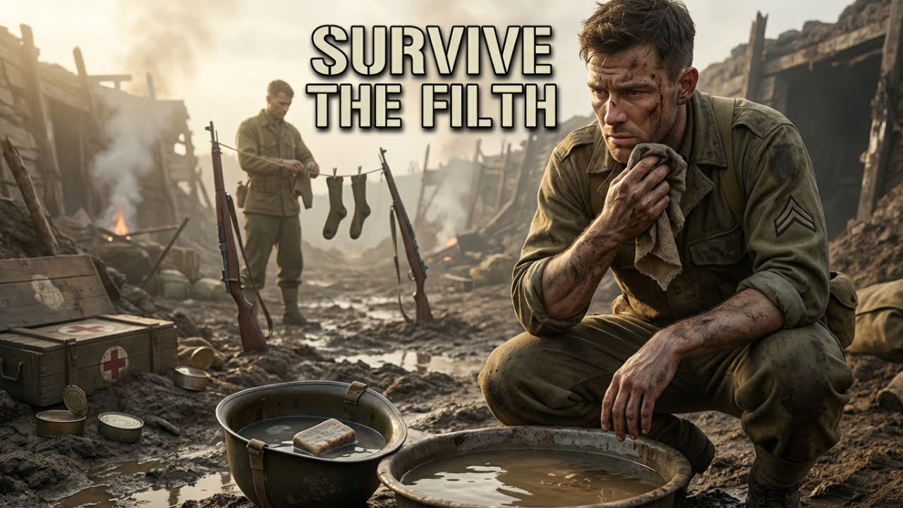 How WWII Soldiers Fought Disease and Stayed Alive Using Brutal Hygiene Routines in the Filth of War.
