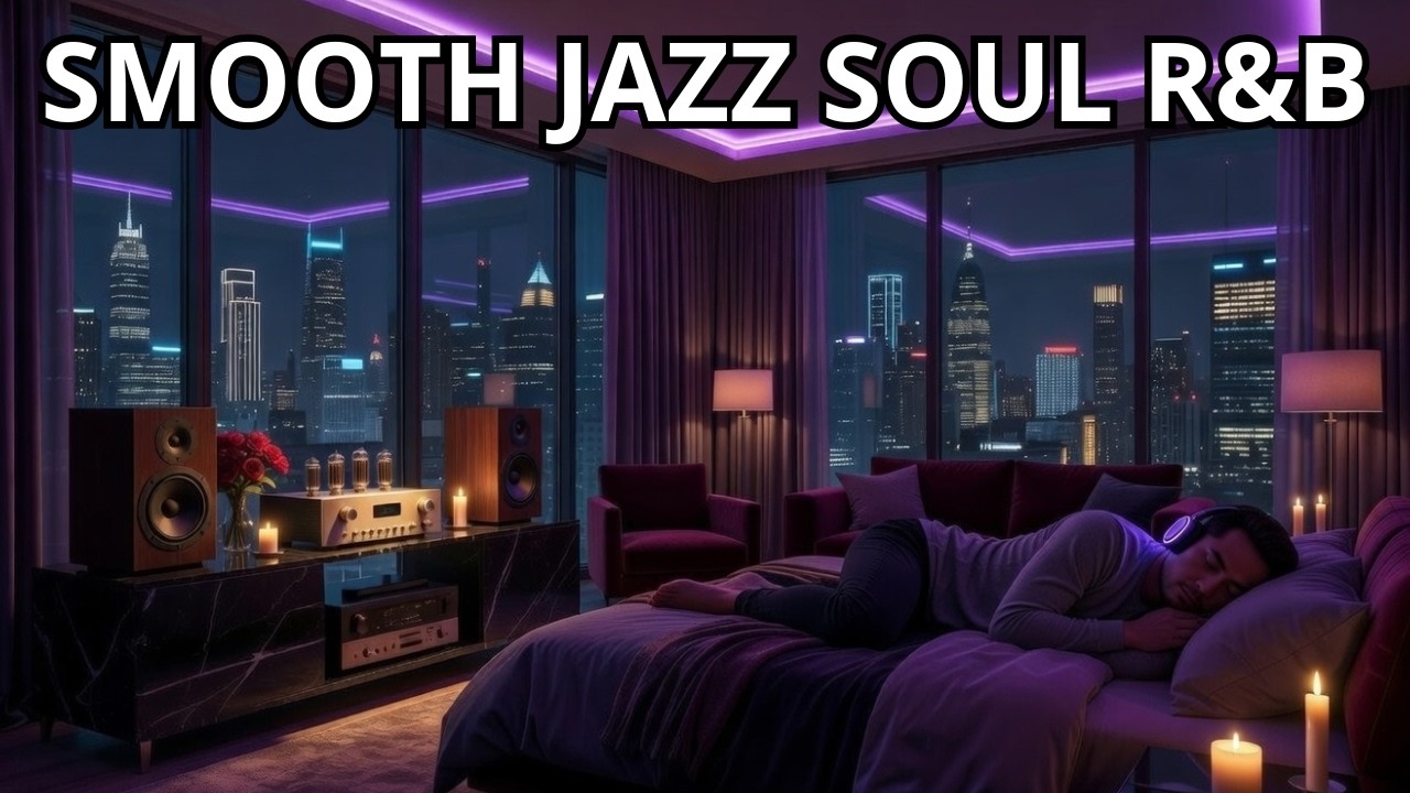 Smooth Jazz R&B Deep Soul 🌙 Slow Tempo Late Night Relax Playlist