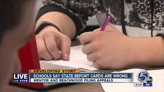 Mentor Public Schools, Beachwood City Schools say state report card data is inaccurate