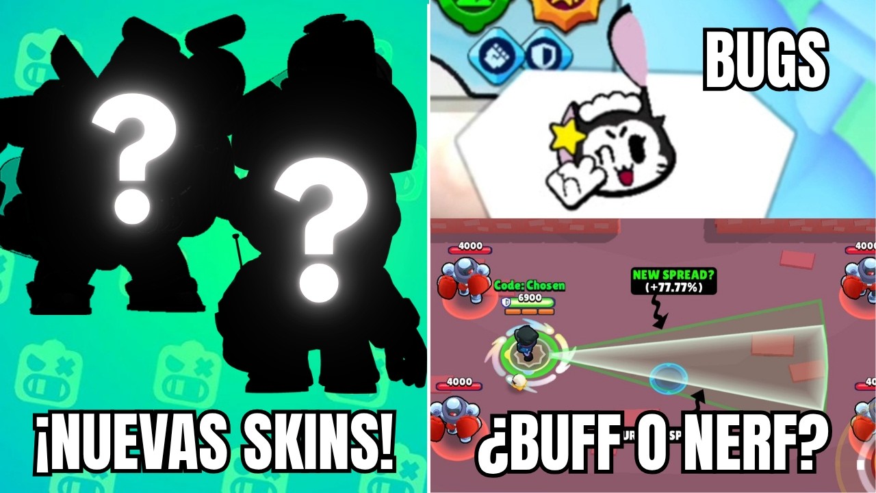 2 NUEVAS SKINS, BUGS Y GRANDES NERFS - YouTube