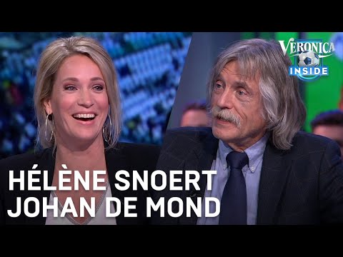 Johan de mond gesnoerd door Hélène  ‘Het lijkt wel of ik thuis ben!’ | CHAMPIONS LEAGUE