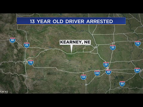 13-year-old girl leads Nebraska troopers on 100-mph car chase