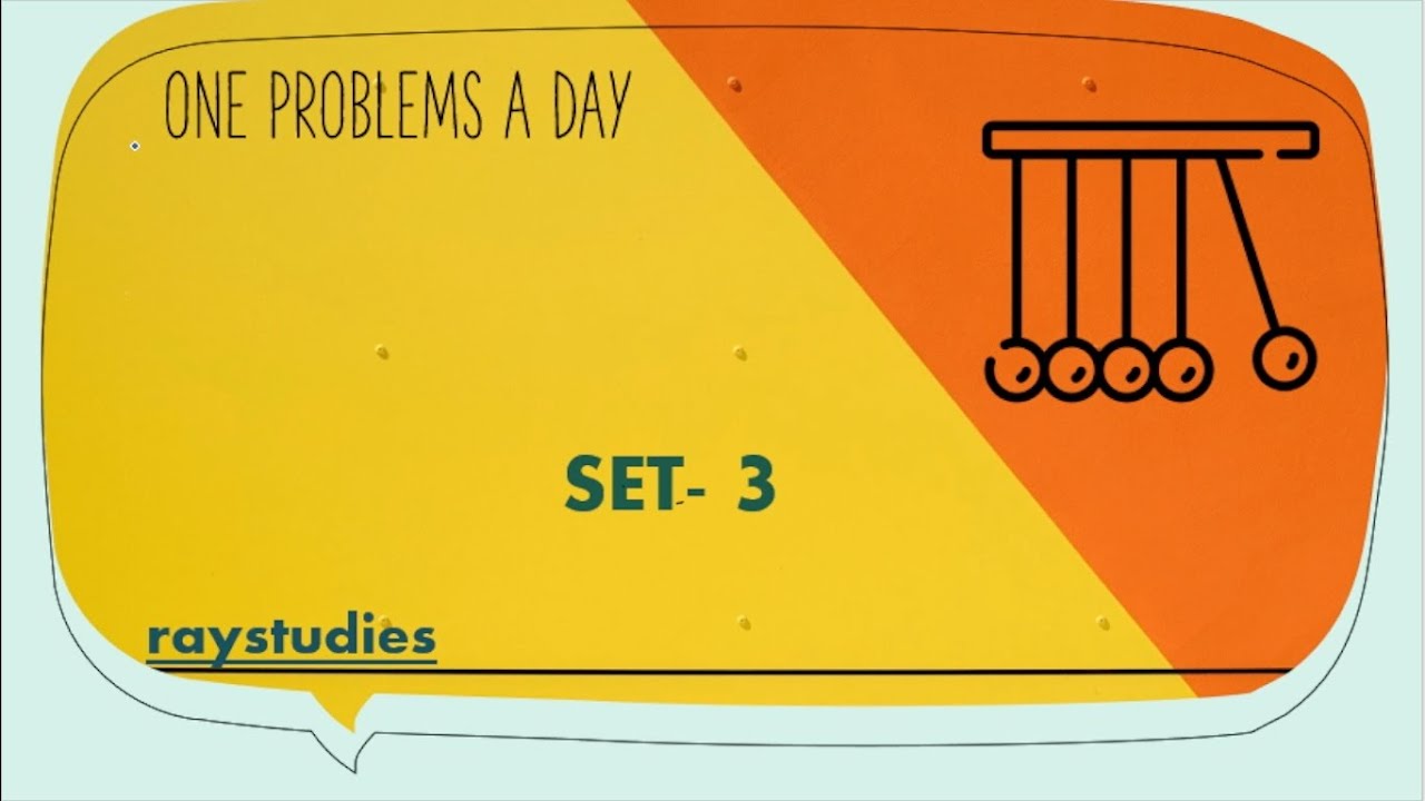 One problem a day SET-3 ( Work Done In Isothermal expansion of real gas) HINDI