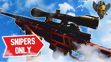 Snipers ONLY is BACK and im CRYING TEARS OF JOY! (Black Ops COLD WAR SNIPING) CRAZY