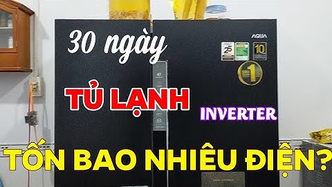 Tủ lạnh tốn bao nhiêu tiền điện