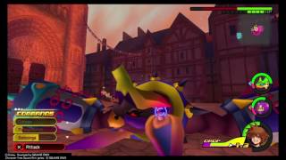Kingdom Hearts HD Dream Drop Distance - Bullet Gargoyle secret portal fight