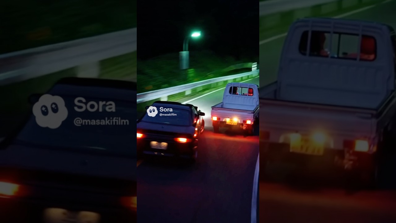 頭文字Dみたいに、峠を軽トラで爆速する #はたはたさん #香川県 #動画制作