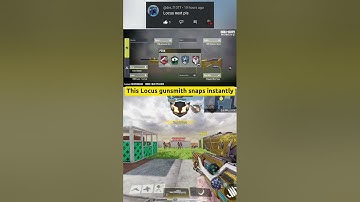 BEST LOCUS FAST ADS + ONE SHOT GUNSMITH IN CODM | LOCUS BEST RANK BUILD FOR CODM #codm #codmloadout