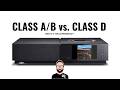 What are the differences between class d class ab and class a amplifiers