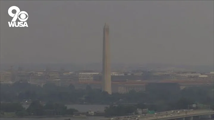 DC air quality alert: Wildfire smoke brings hazy skies to the DMV area