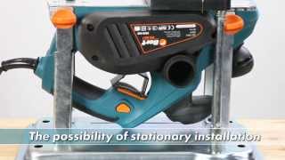 Electric planer BFB 850-T http://bort-tools.de/en/catalog/elekt... Product features - The possibility of stationary installation - Rebating 