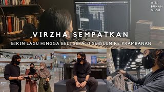 VIRZHA SEMPATKAN BIKIN LAGU HINGGA BELI SEPATU⁉️PERJALANAN MENUJU KONSER DEWA19 PRAMBANAN FULLTEAM‼️