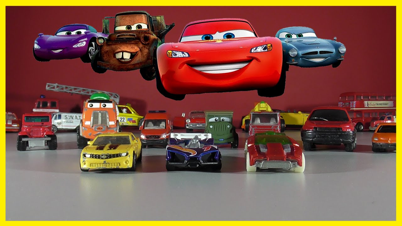 Cars Toys Play Disney Pixar Cars McQueen Hot Wheels Sport Cars Trucks Bus for kid