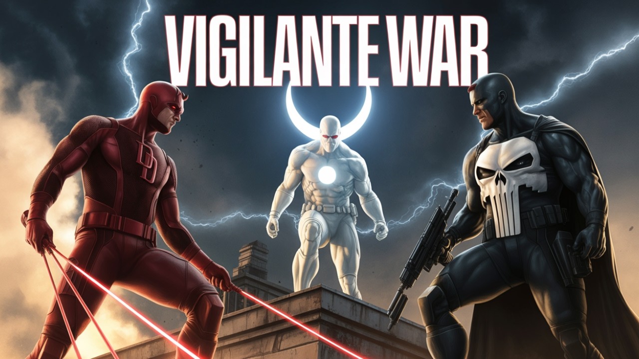 Сорвиголова против Карателя против Лунного Рыцаря: кто победит в решающей войне мстителей? (Marve...