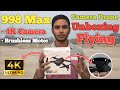 998 Max Camera Drone Unboxing Flying & Camera Test | Best Budget Camera Drone Under 3,000 ?