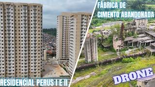 Drone Em Perus Obras Do Residencial Perus I E Ii Fábrica De Cimento Abandonada - São Paulo