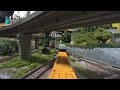 Nゲージ、カメラカーでの自作レイアウト走行動画、貨物列車