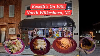 Roselli's On 10th  Must Try Italian Restaurant In N. Wilkesboro, NC