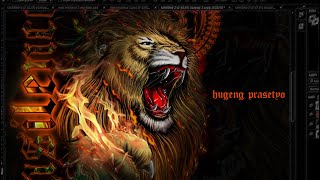 MENGGAMBAR DESAIN KAOS AREMA SINGO EDAN screenshot 1