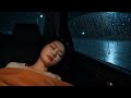 Cozy Rainy Night in a Parked Car with Heavy Rainfall for Relaxation and Better Sleep 86