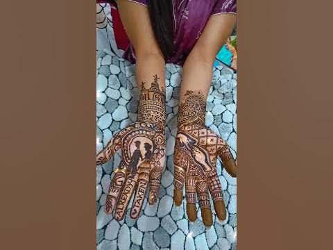 Roka special mehndi design 😍 || Bhavna garg #mehndidesign #hennadesign ...