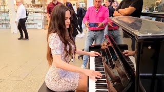 Download Lagu INSANE Boogie Woogie Piano at the Train Station in London! 🚂🔥“Ladyva’s Stomp” LIVE MP3