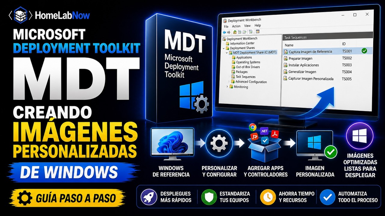 Microsoft Deployment Toolkit: Creando imagenes personalizadas de Windows - Guia paso a paso
