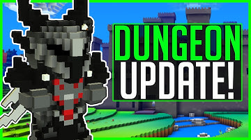 THE DUNGEON UPDATE! - Cube World News