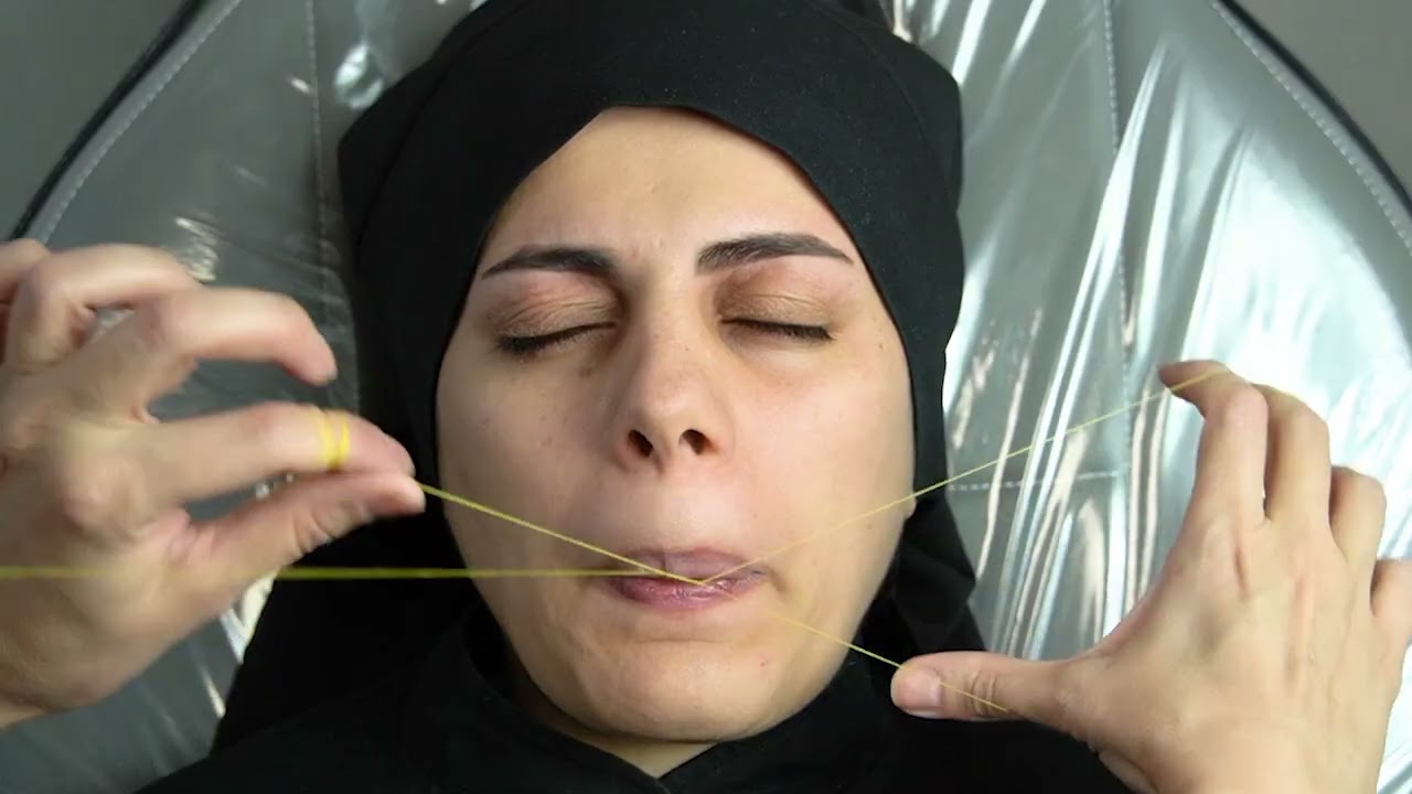 آموزش کامل و صفر تا صد بند انداختن یا همون اصلاح صورت