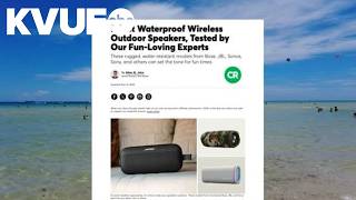 Consumer Reports tests waterproof speakers built for summer