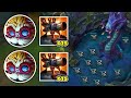 We played one for all heimerdinger and placed 20 turrets at once