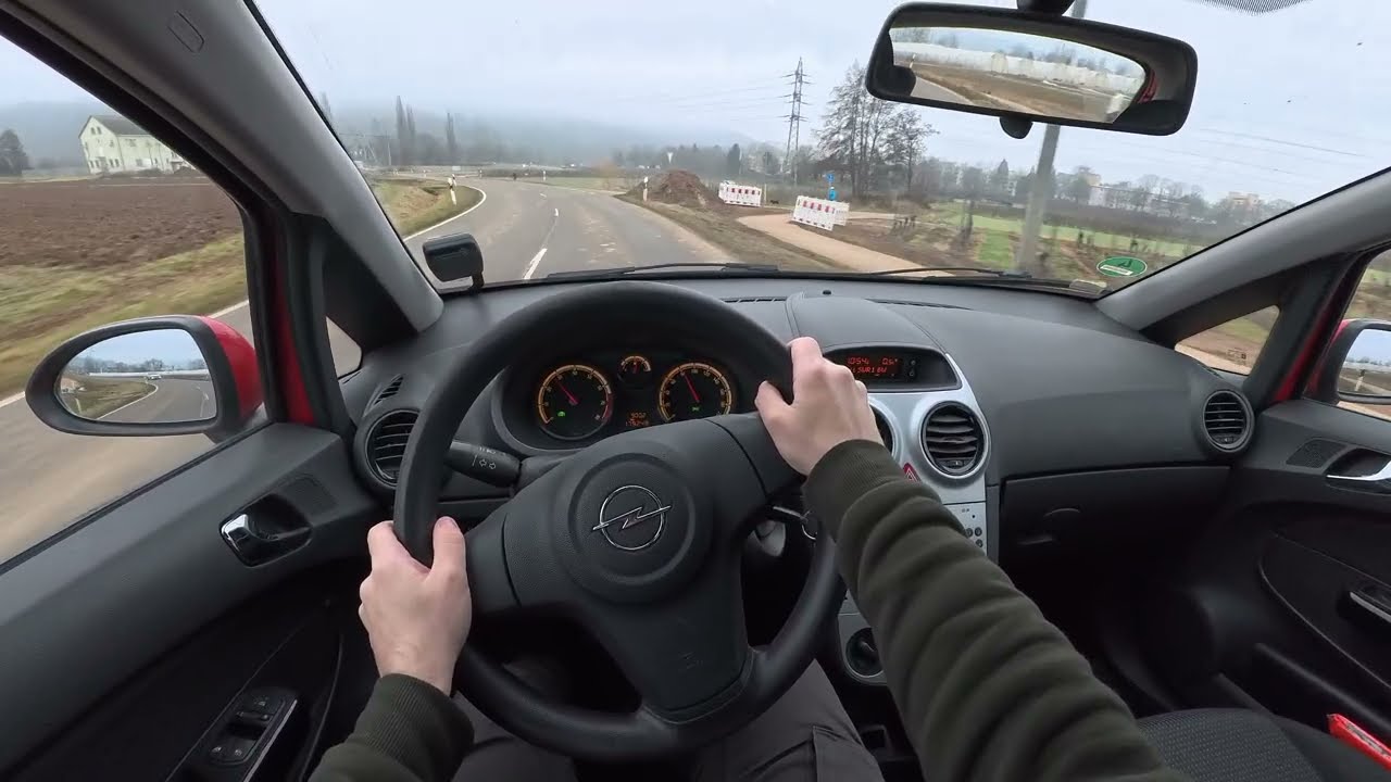 2011 Opel Corsa D with 179.000km (1.2 ecoFLEX | 69 hp) - POV Drive