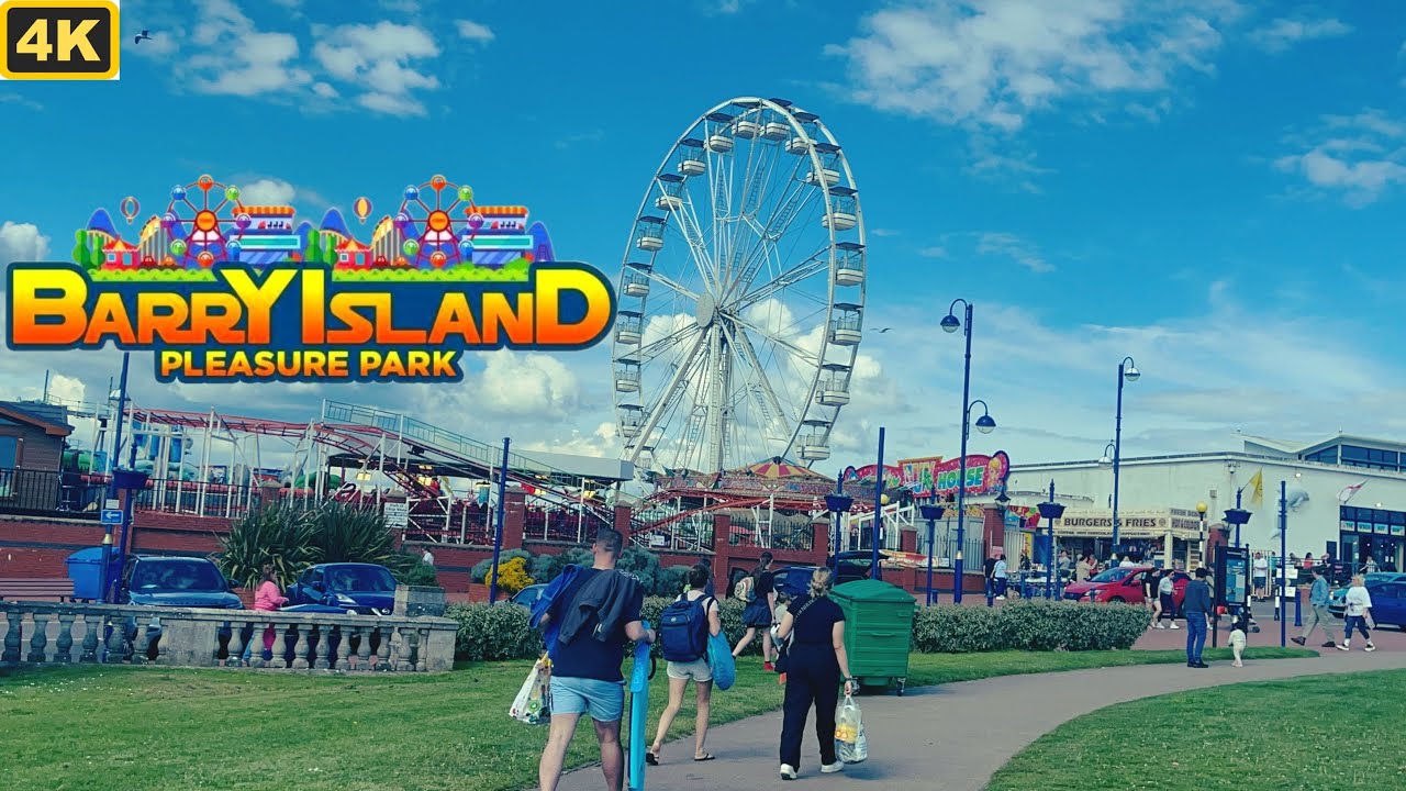 Barry Island Funfair Wales UK 2024